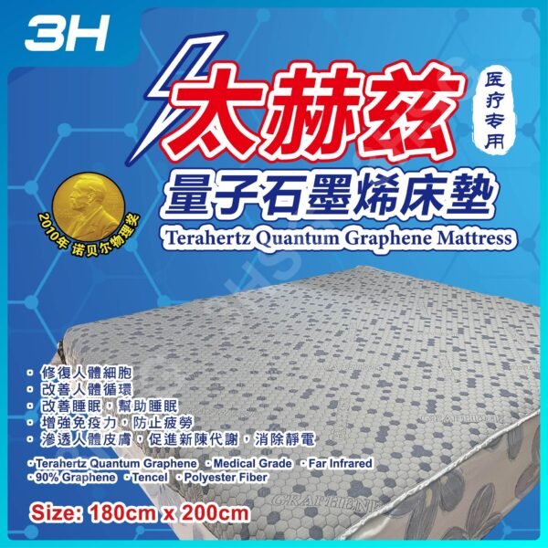 【Buy 1 Free 1】 Terahertz Quantum Graphene Mattress (180cm x 200cm)